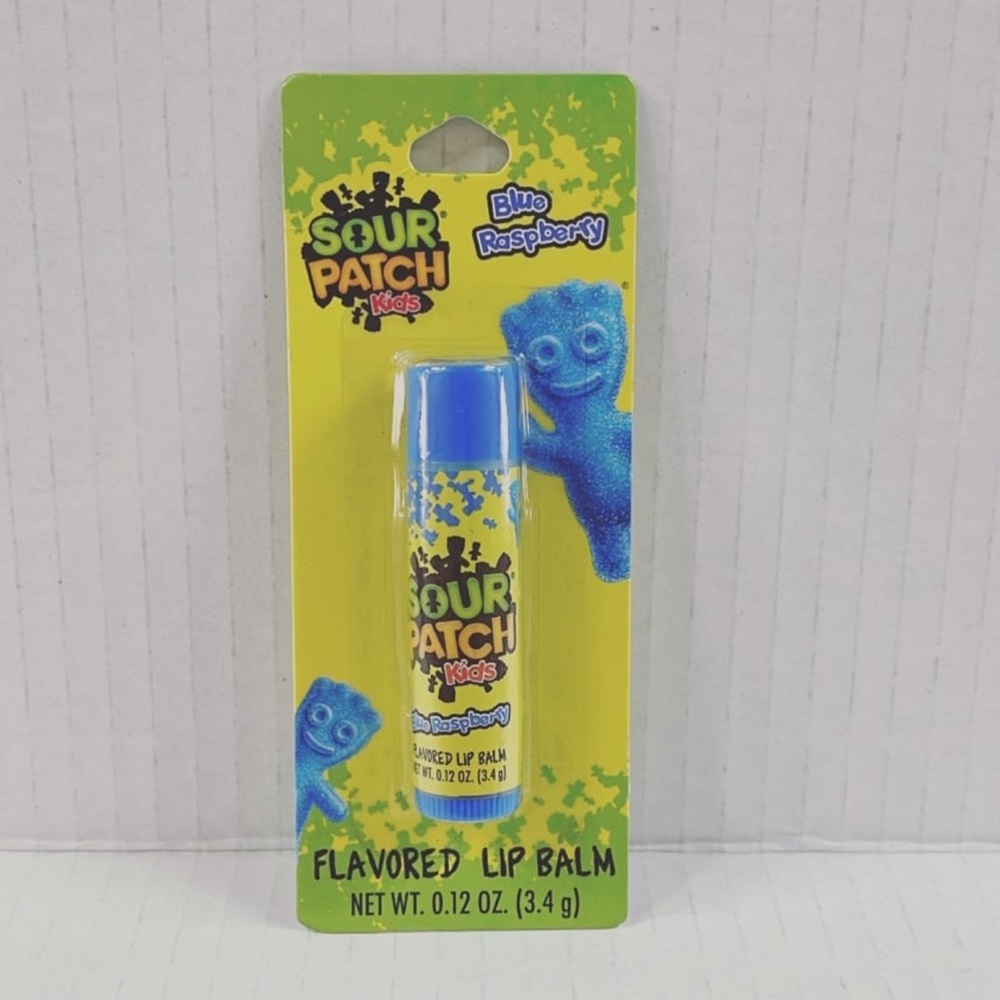 Sour Patch Kids Blue Raspberry flavored lip balm